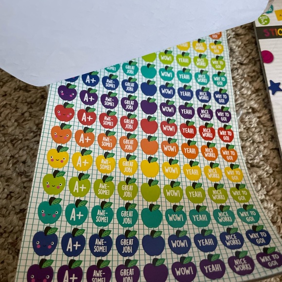 Teacher Supplies! Grade Book Attendance Book Stickers - Picture 13 of 13